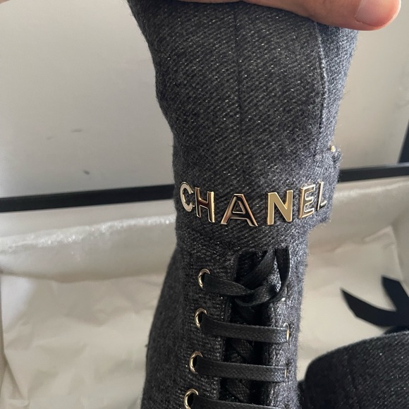 Chanel Bootcamp Boots 37.5 - Picture 10 of 13